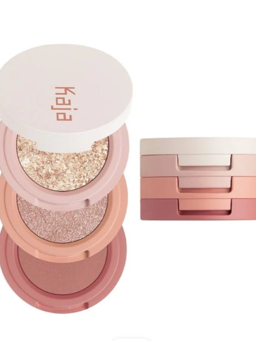 MSRP $28 | Kaja Eye Bento Bouncy Eyeshadow Trio – Peach Madeline – NIB